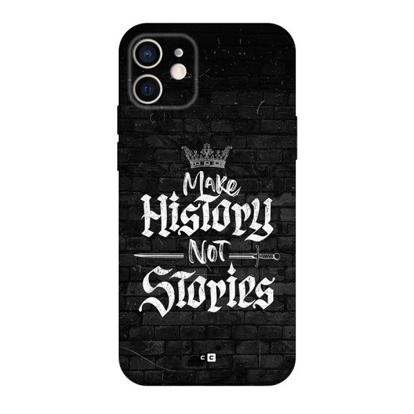 Make History Back Case for iPhone 12 Pro